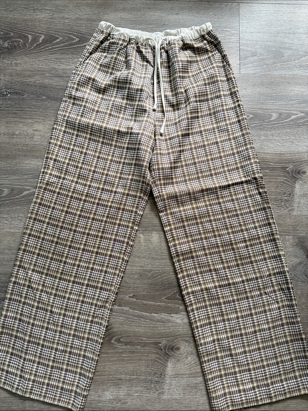 Twelve + korea gingham pants